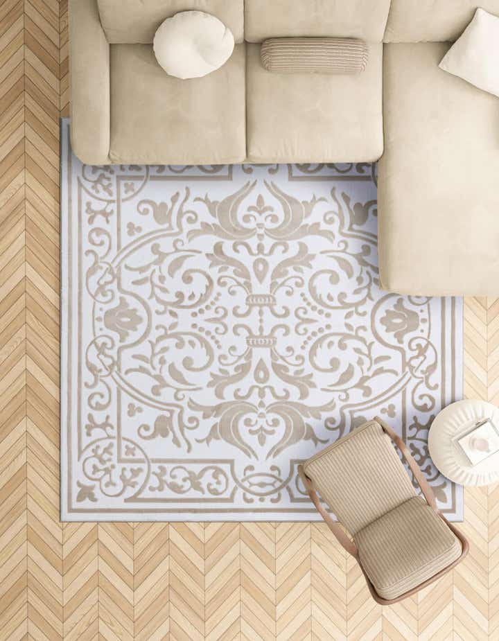 6' x 6' Hermitage Square Rug