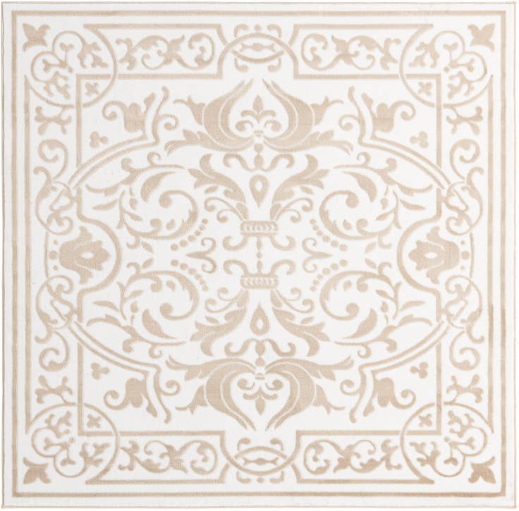 Detail image of 6' x 6' Hermitage Square Rug