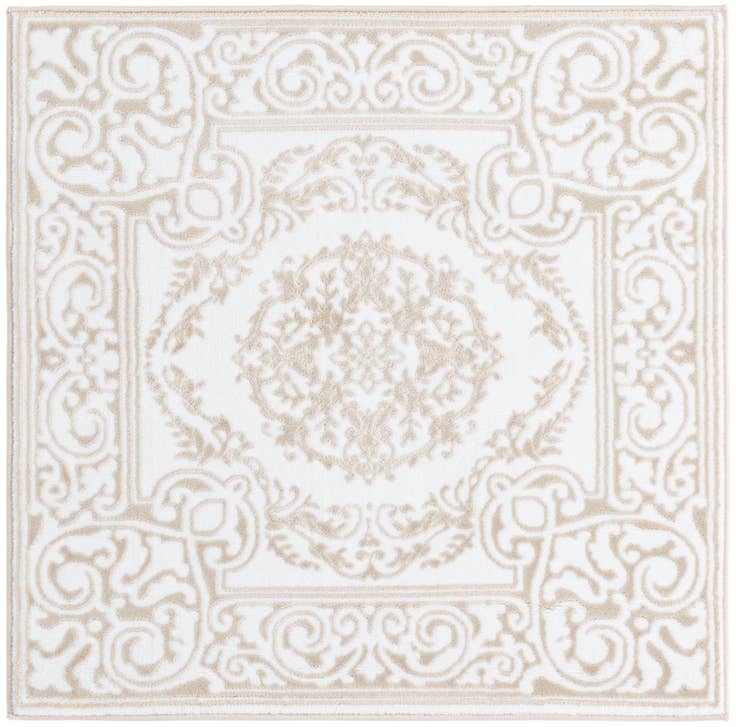 Detail image of 3' 3 x 3' 3 Hermitage Square Rug