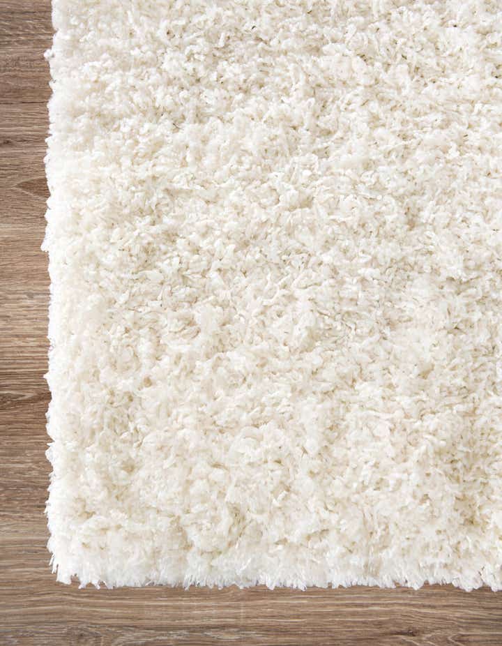 3' x 3' Solid Shag Square Rug