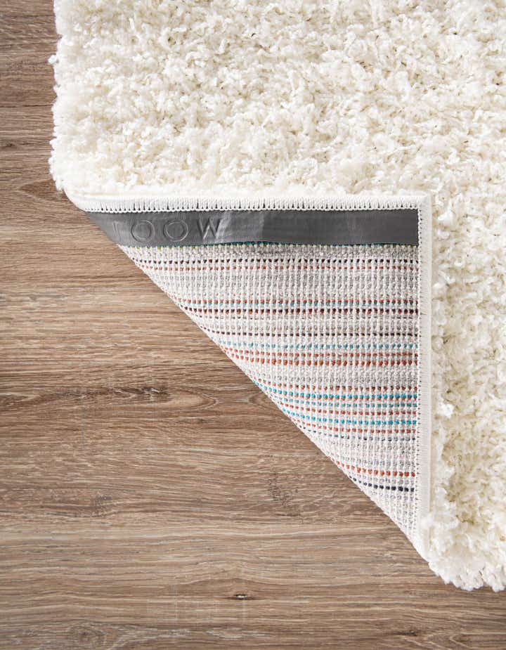 3' x 3' Solid Shag Square Rug