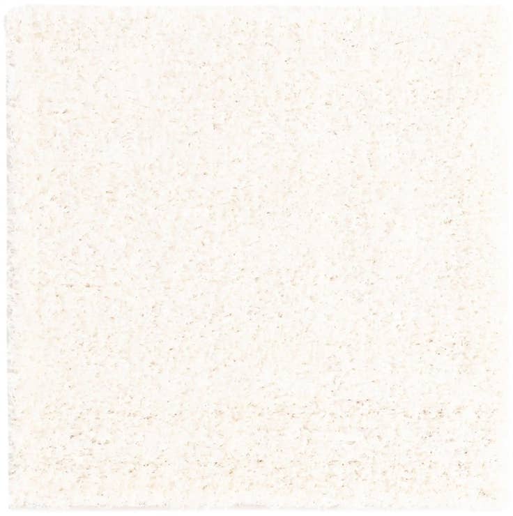 Detail image of 3' x 3' Solid Shag Square Rug