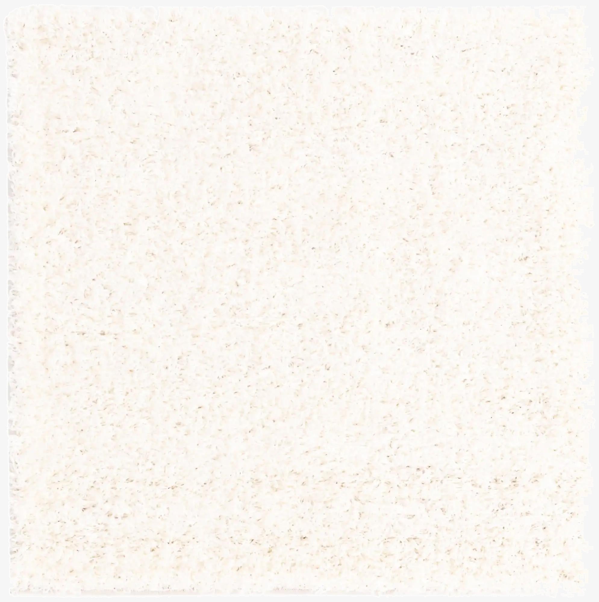 Primary image 3' x 3' Solid Shag Square Rug