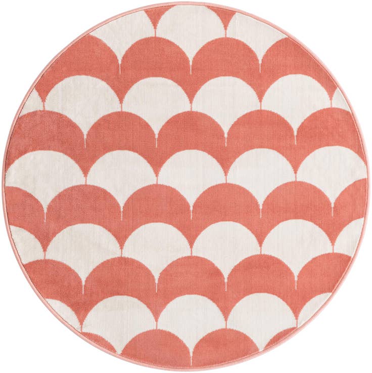 Detail image of 4' x 4' Whimsy Kids Round Rug