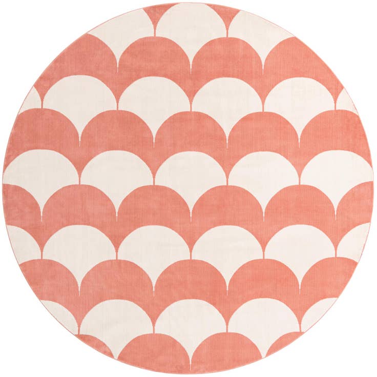 Detail image of 7' 10 x 7' 10 Whimsy Kids Round Rug