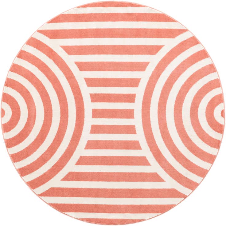 Detail image of 4' x 4' Whimsy Kids Round Rug