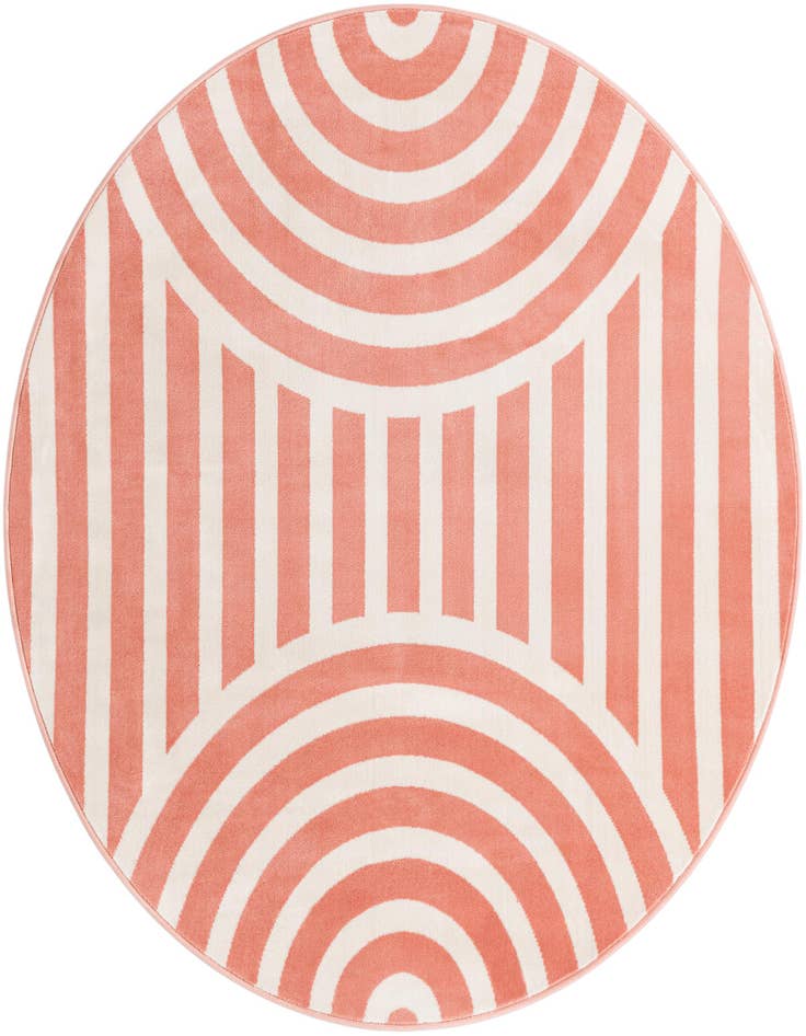 Detail image of 5' 3 x 5' 3 Whimsy Kids Round Rug