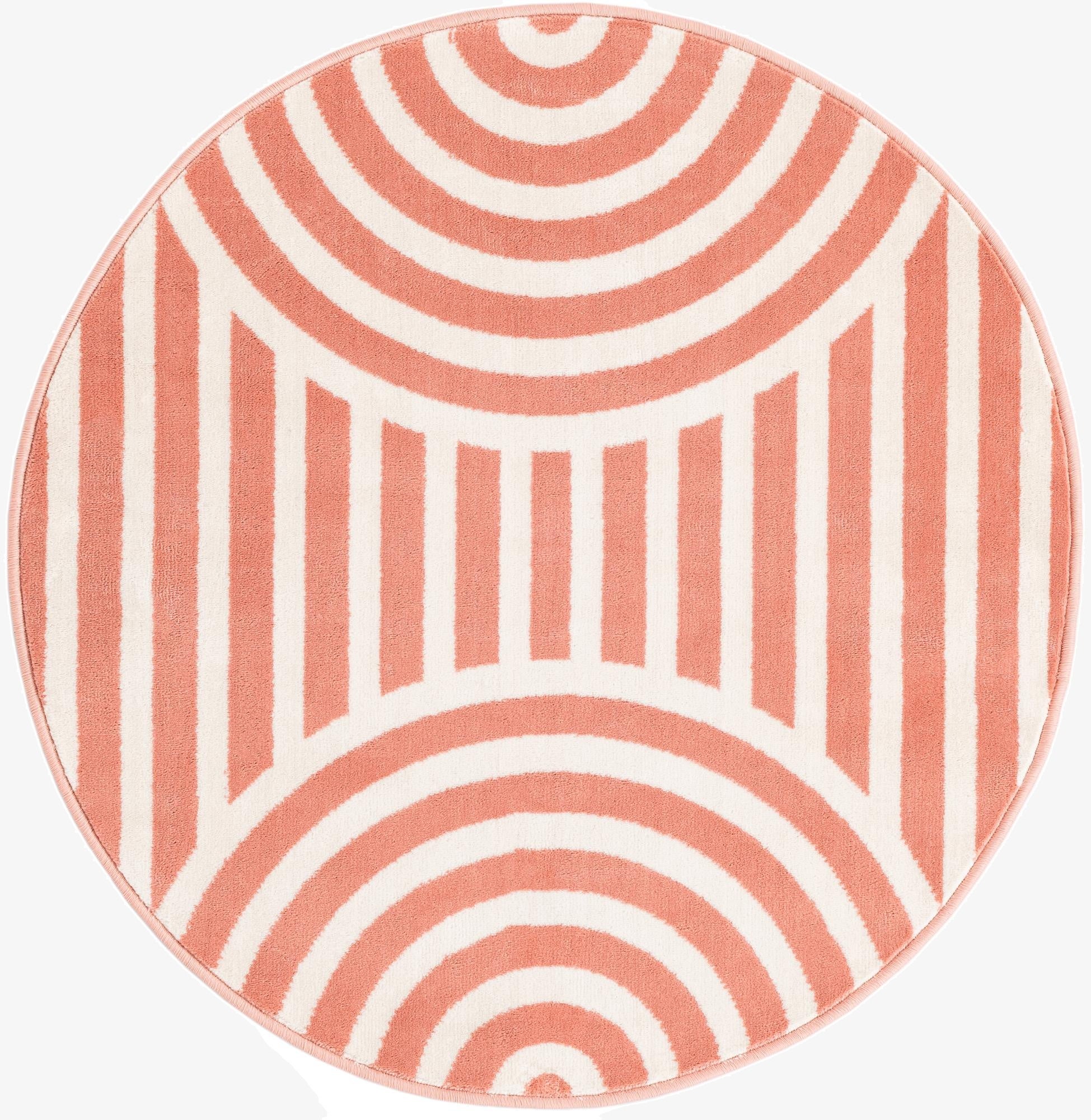 3' x 3' Whimsy Kids Round Rug