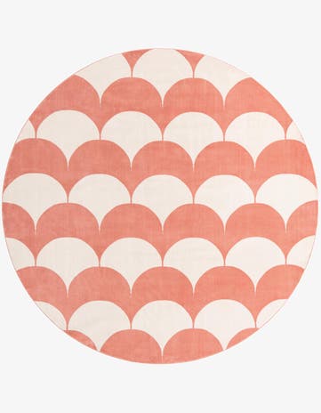 7' 10 x 7' 10 Whimsy Kids Round Rug