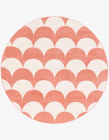 5' 3 x 5' 3 Whimsy Kids Round Rug