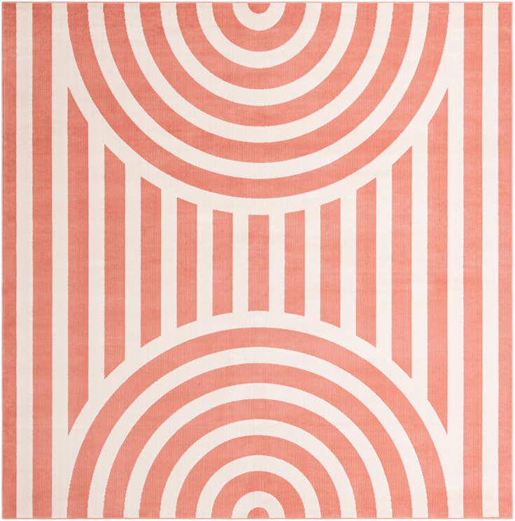 Detail image of 7' 10 x 7' 10 Whimsy Kids Square Rug