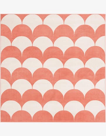 7' 10 x 7' 10 Whimsy Kids Square Rug