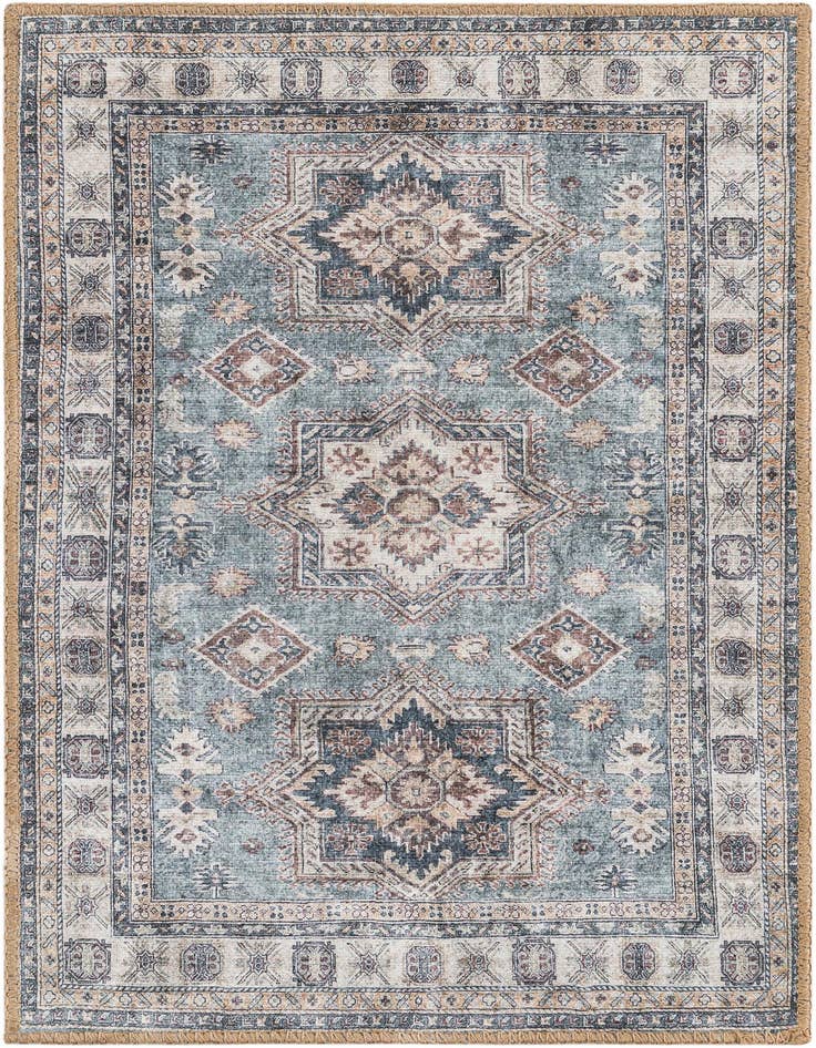 Detail image of 2' x 3' 1 Washable Timeless Rug