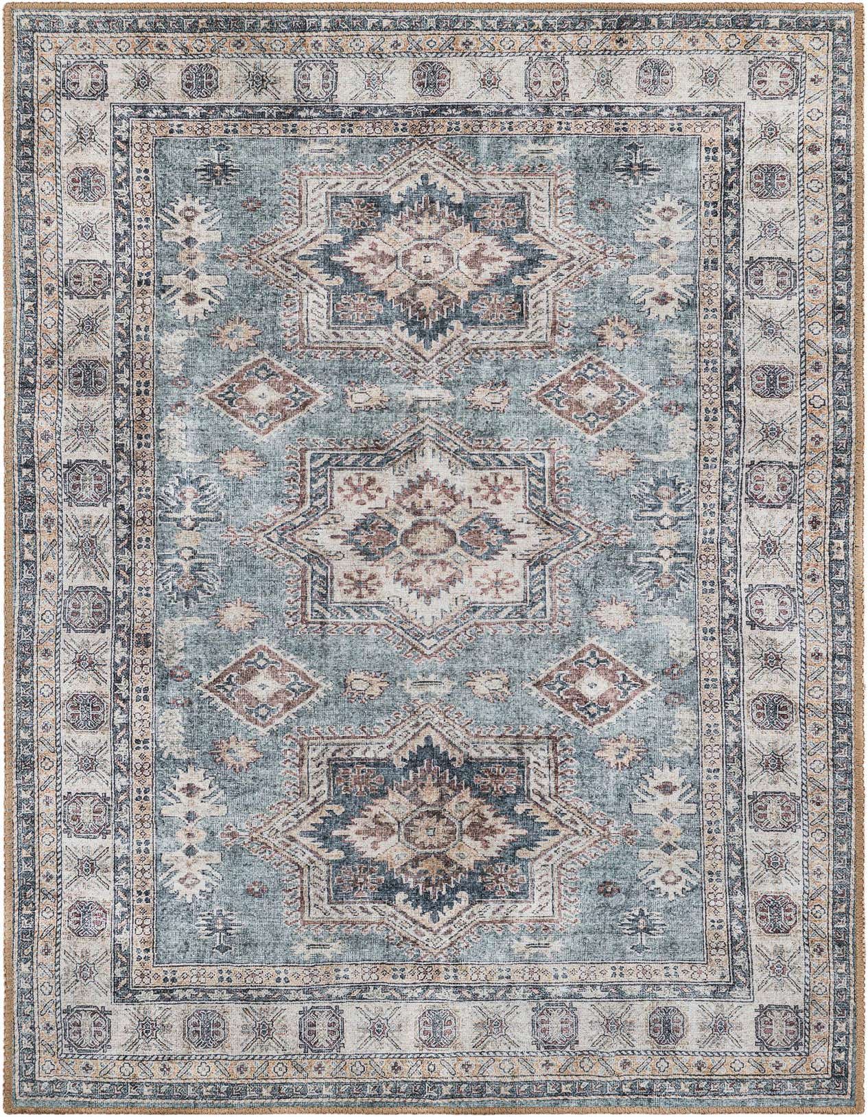 3' 6 x 5' 6 Washable Timeless Rug
