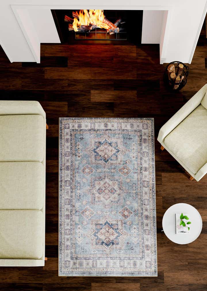 7' 10 x 10' Washable Timeless Rug