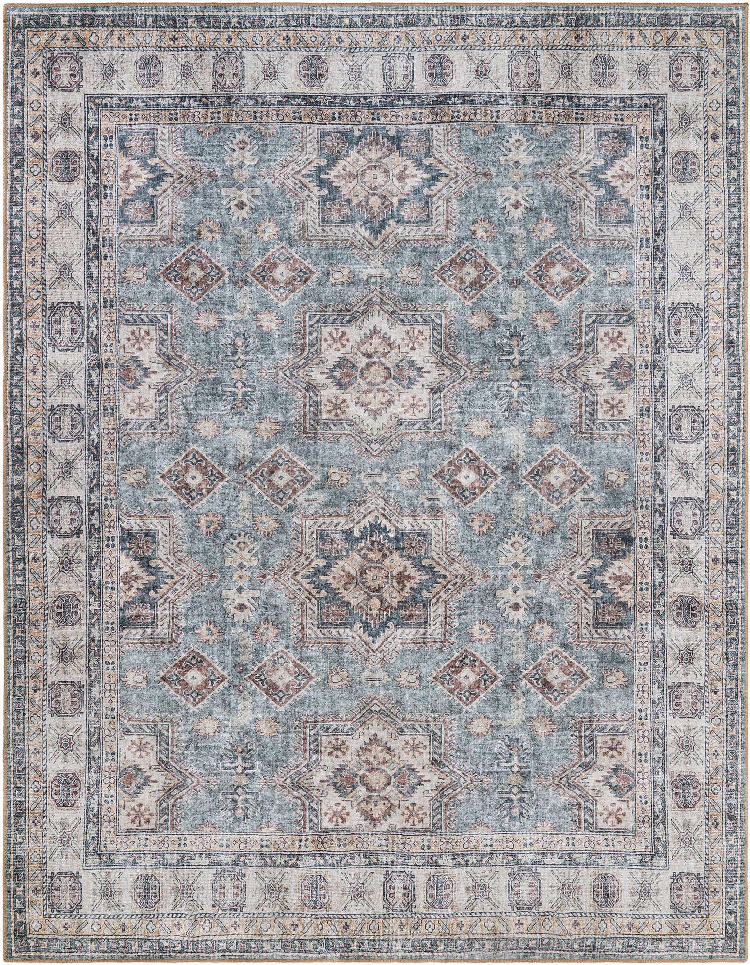 7' 10 x 10' Washable Timeless Rug