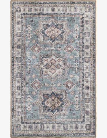 3' 6 x 5' 6 Washable Timeless Rug