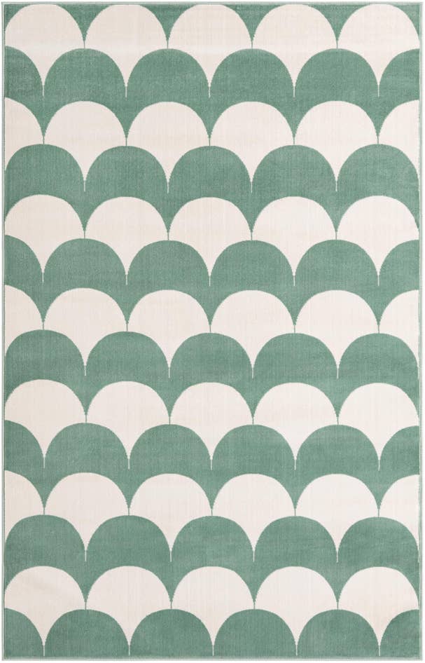 Detail image of 5' 3 x 8' Whimsy Kids Rug