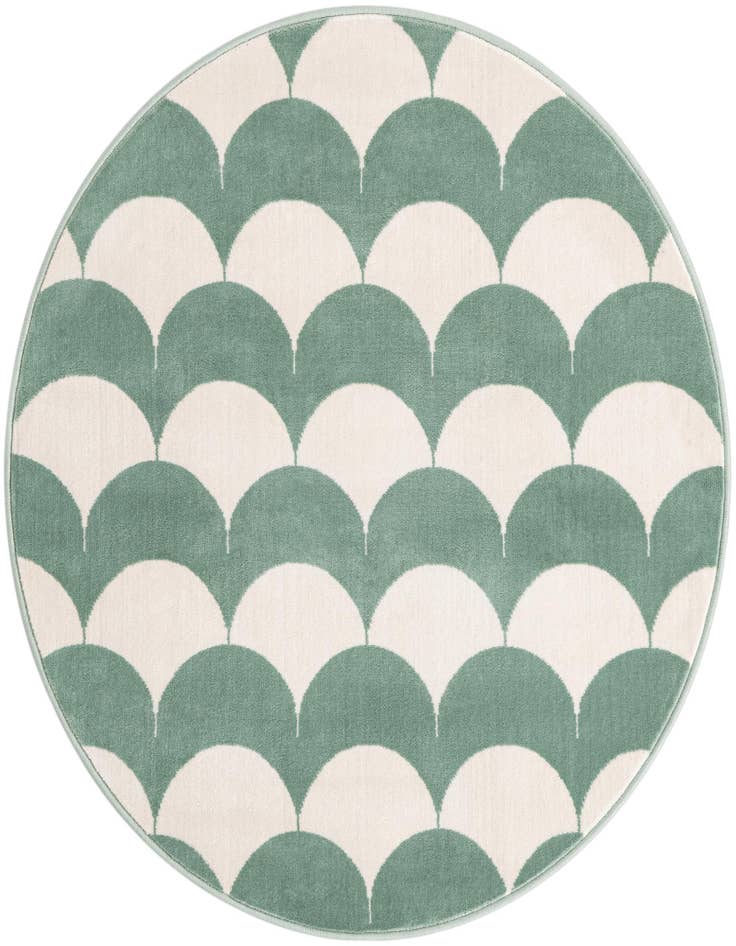 Detail image of 4' x 4' Whimsy Kids Round Rug