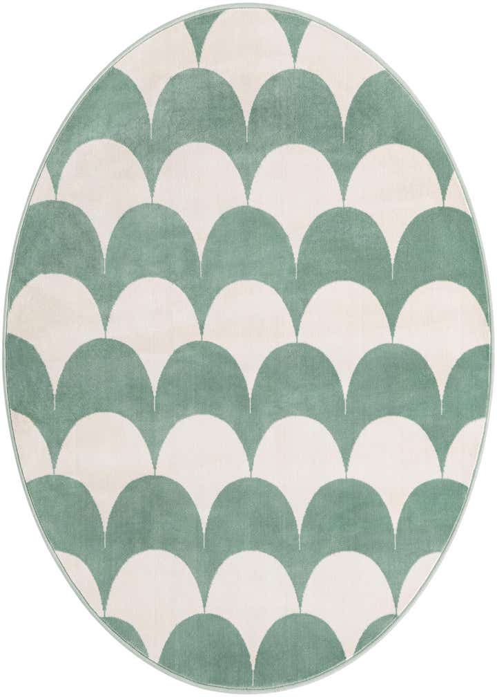 5' 3 x 5' 3 Whimsy Kids Round Rug