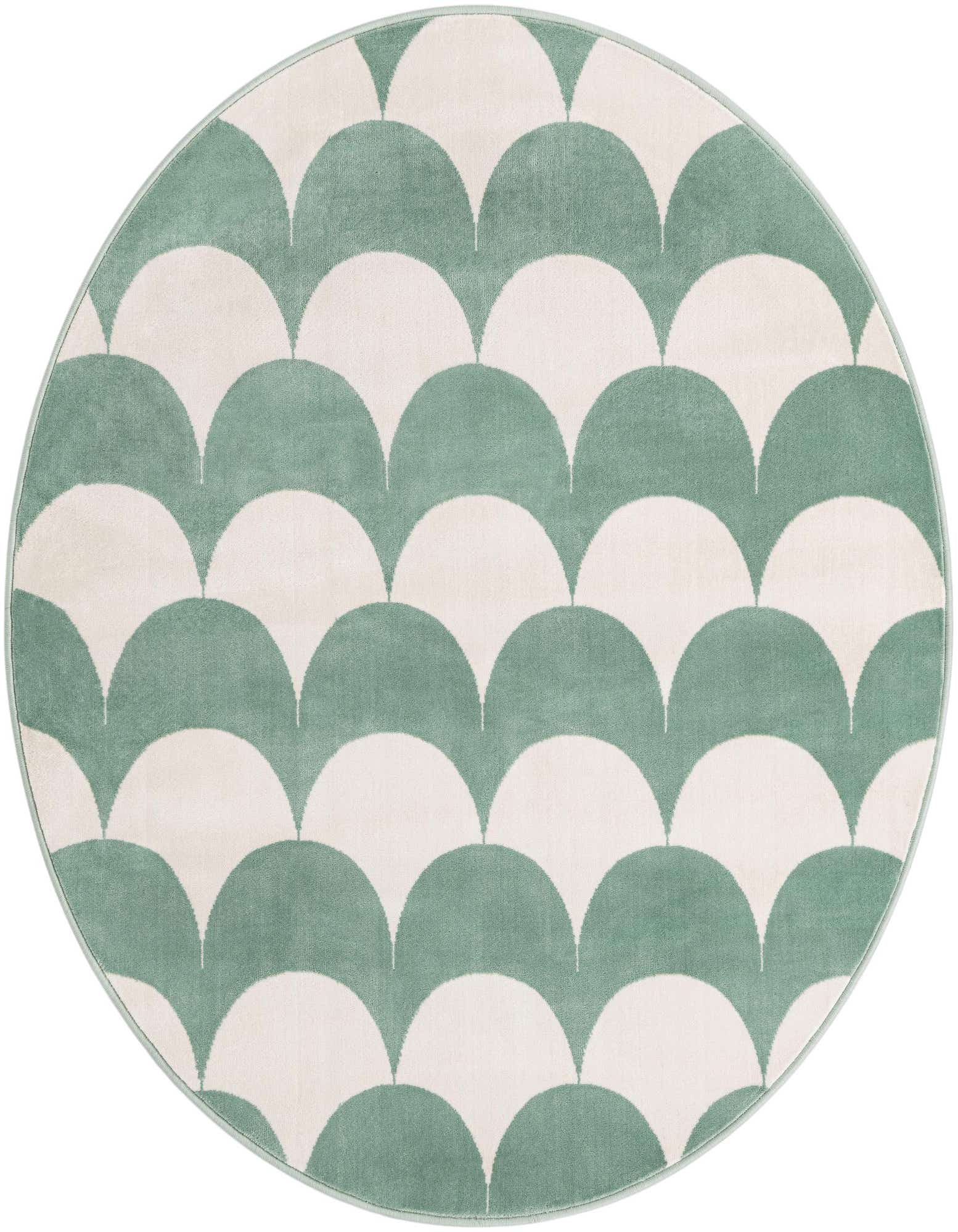 5' 3 x 5' 3 Whimsy Kids Round Rug