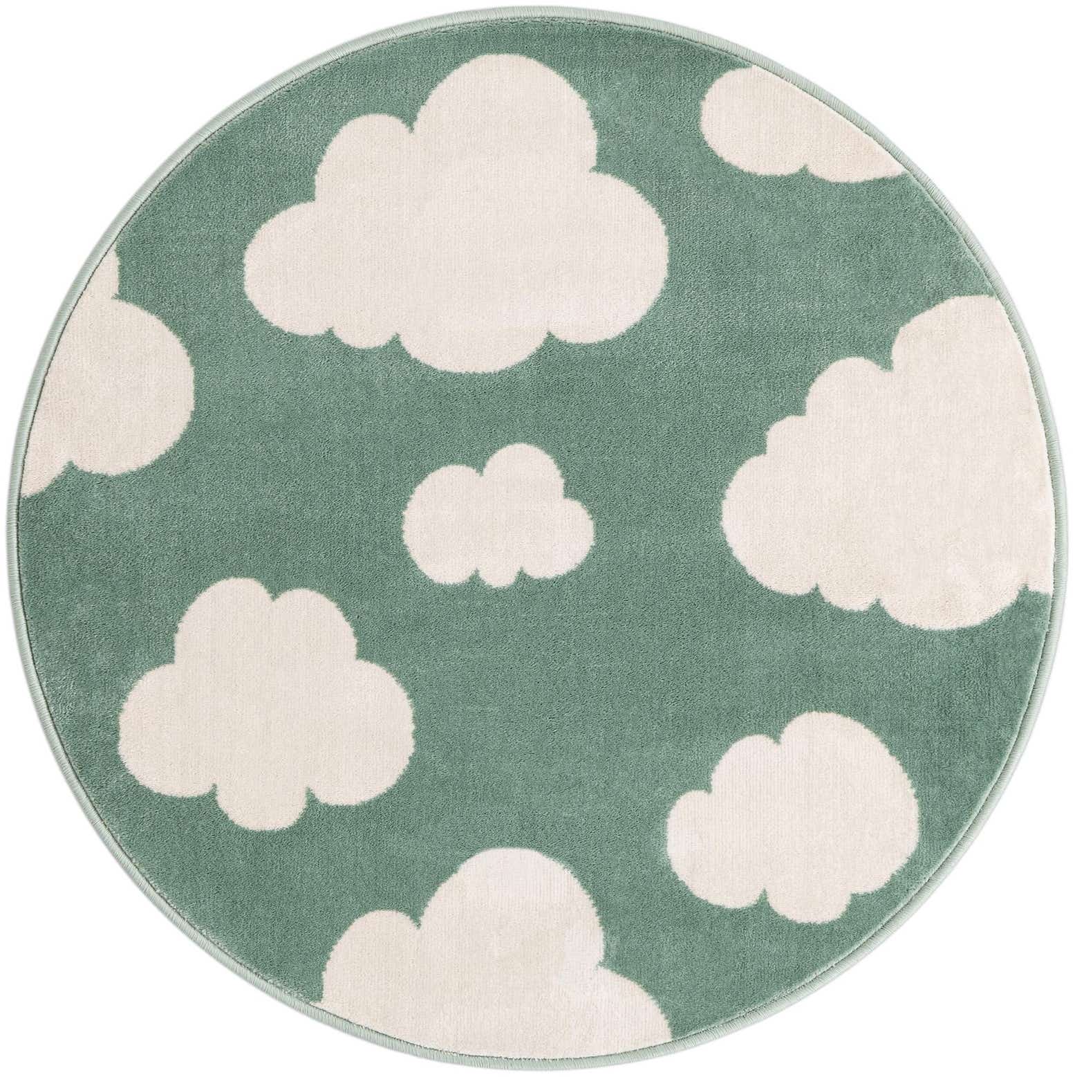 3' x 3' Whimsy Kids Round Rug