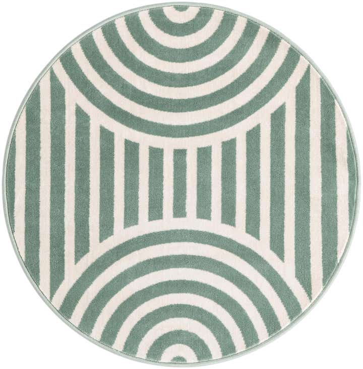 3' x 3' Whimsy Kids Round Rug