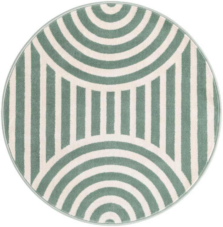 Detail image of 3' x 3' Whimsy Kids Round Rug