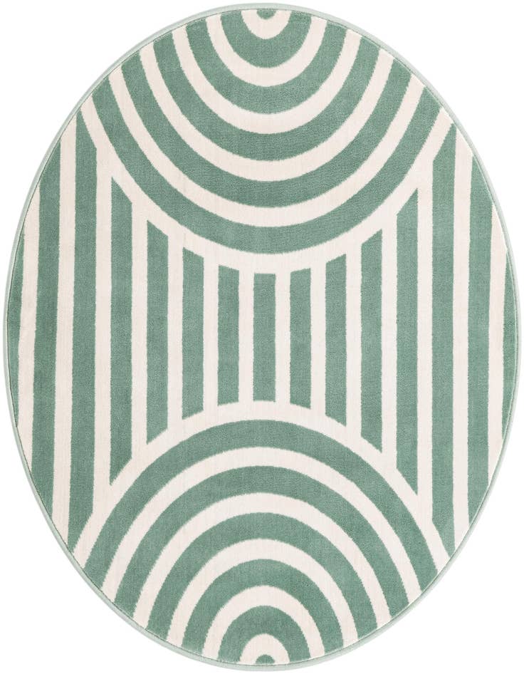 Detail image of 4' x 4' Whimsy Kids Round Rug