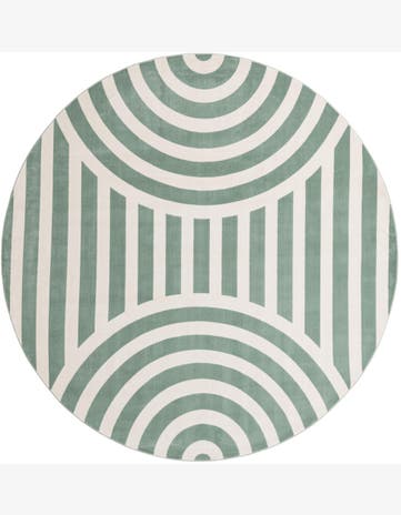 7' 10 x 7' 10 Whimsy Kids Round Rug