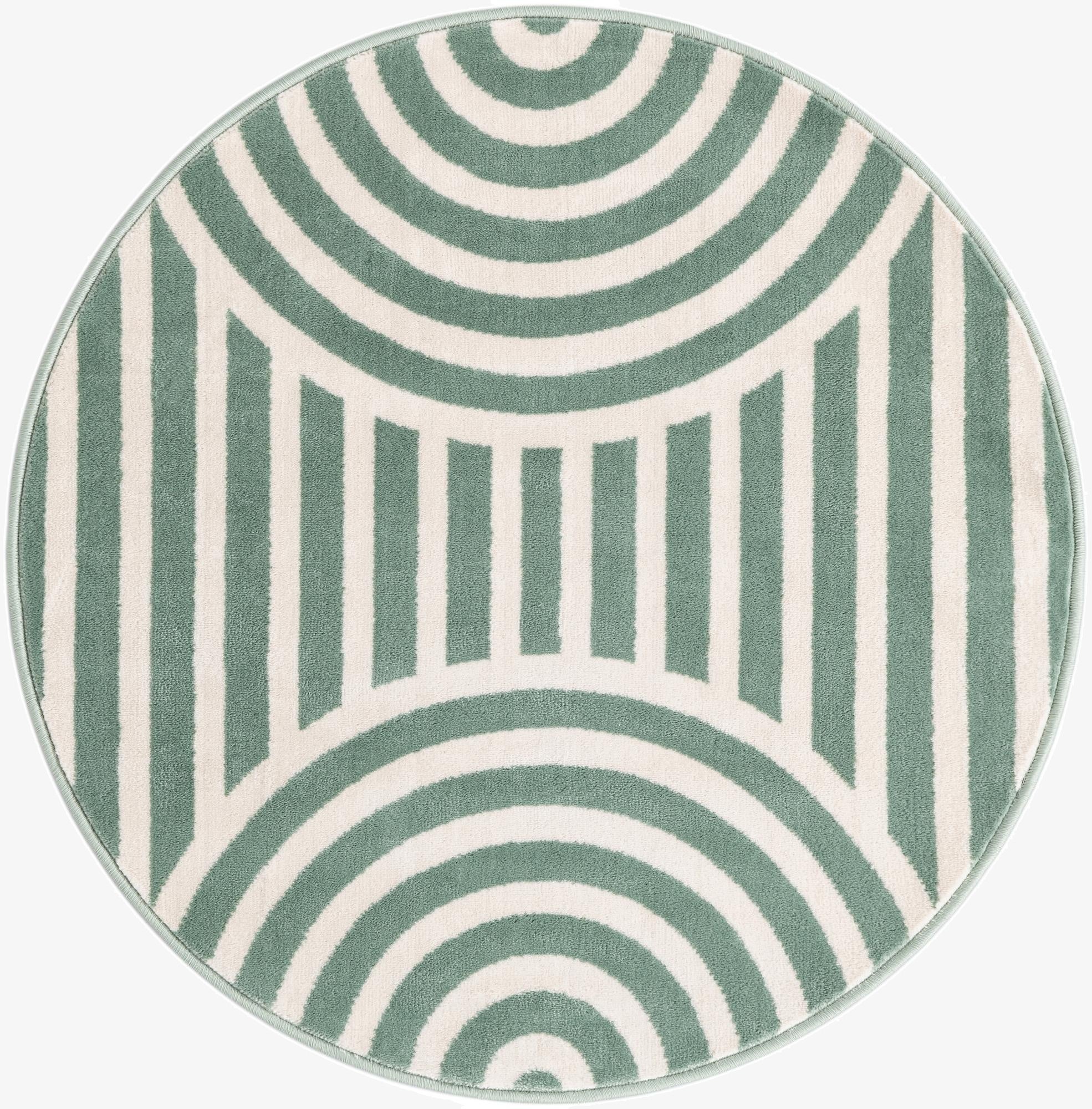 3' x 3' Whimsy Kids Round Rug