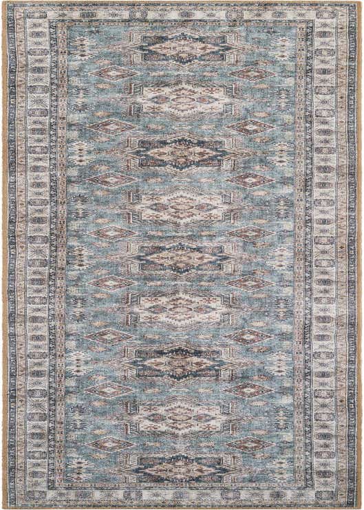 2' 7 x 10' Washable Timeless Runner Rug