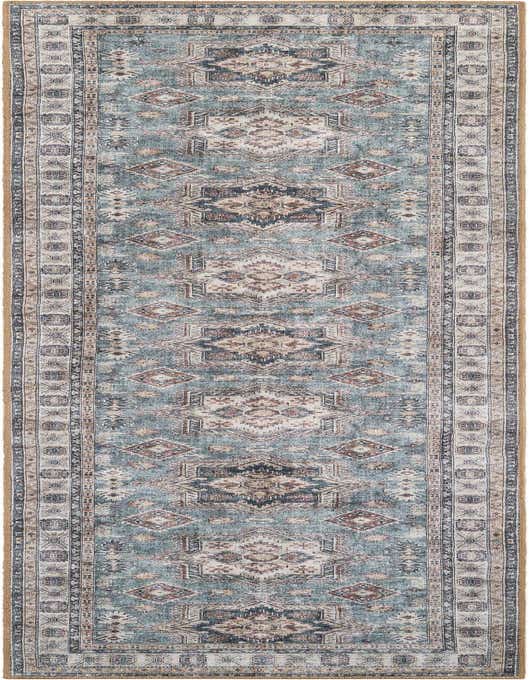 2' 7 x 10' Washable Timeless Runner Rug
