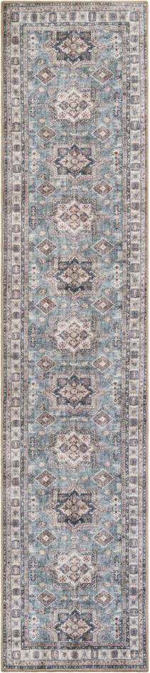 Detail image of 2' 7 x 12' Washable Timeless Runner Rug