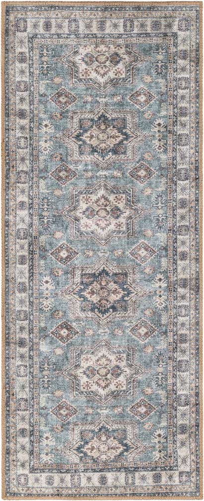 60cm x 155cm Waschbar Timeless Läufer Teppich