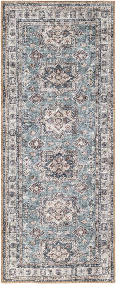 Detailansicht von 60cm x 155cm Waschbar Timeless Läufer Teppich