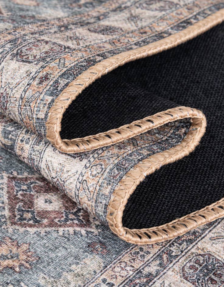 Detail image of 2' x 6' 1 Washable Timeless Runner Rug