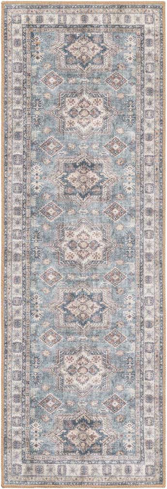 2' x 6' 1 Washable Timeless Runner Rug