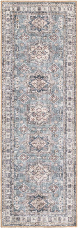Detailansicht von 60cm x 185cm Waschbar Timeless Läufer Teppich