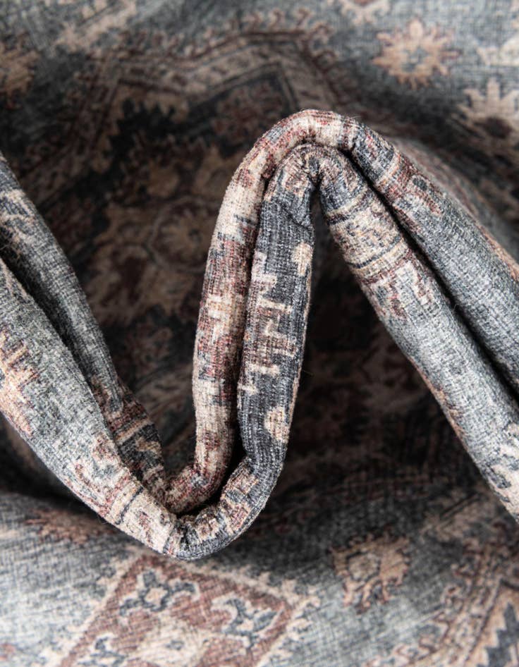 Detail image of 7' 10 x 7' 10 Washable Timeless Square Rug