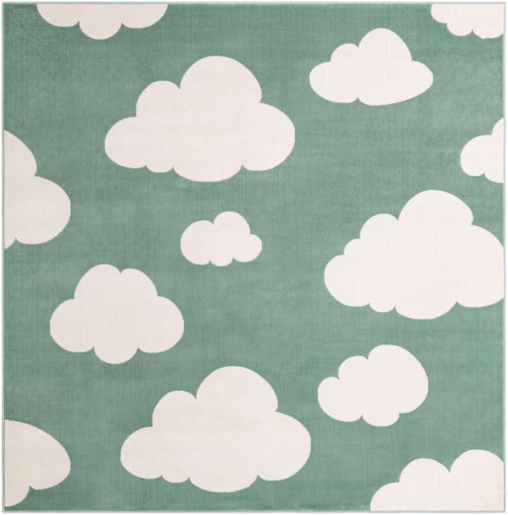7' 10 x 7' 10 Whimsy Kids Square Rug