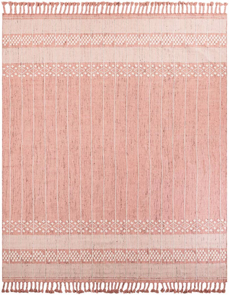 Detail image of 10' x 14' 1 Easy-Clean Eco Bohemian Indoor / Outdoor Rug