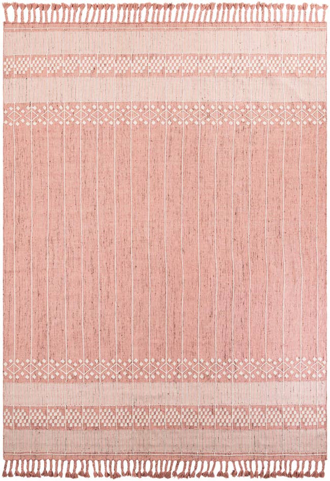 Detail image of 10' x 14' 1 Easy-Clean Eco Bohemian Indoor / Outdoor Rug