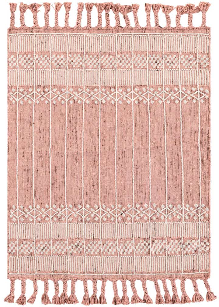 4' 1 x 6' 1 Easy-Clean Eco Bohemian Indoor / Outdoor Rug