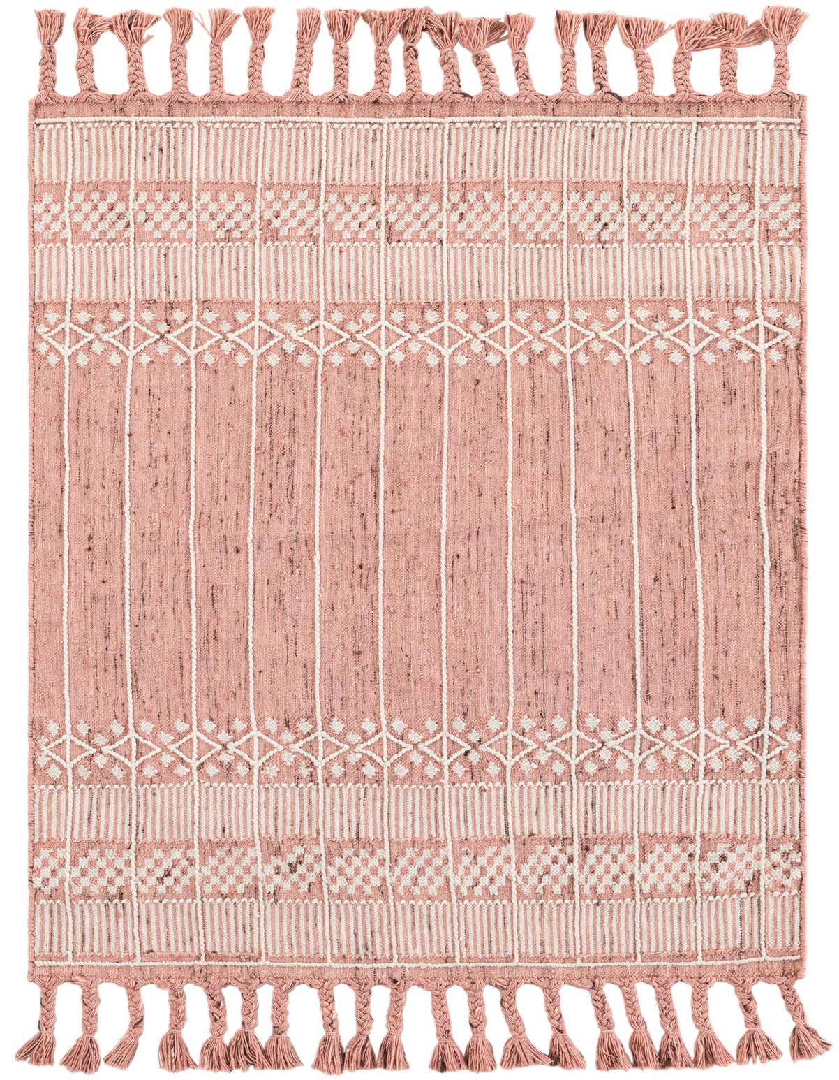 4' 1 x 6' 1 Easy-Clean Eco Bohemian Indoor / Outdoor Rug