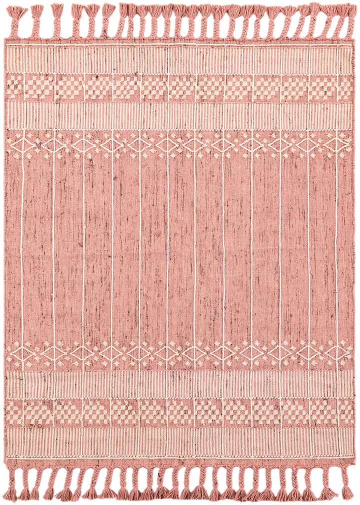 5' 1 x 8' Easy-Clean Eco Bohemian Indoor / Outdoor Rug