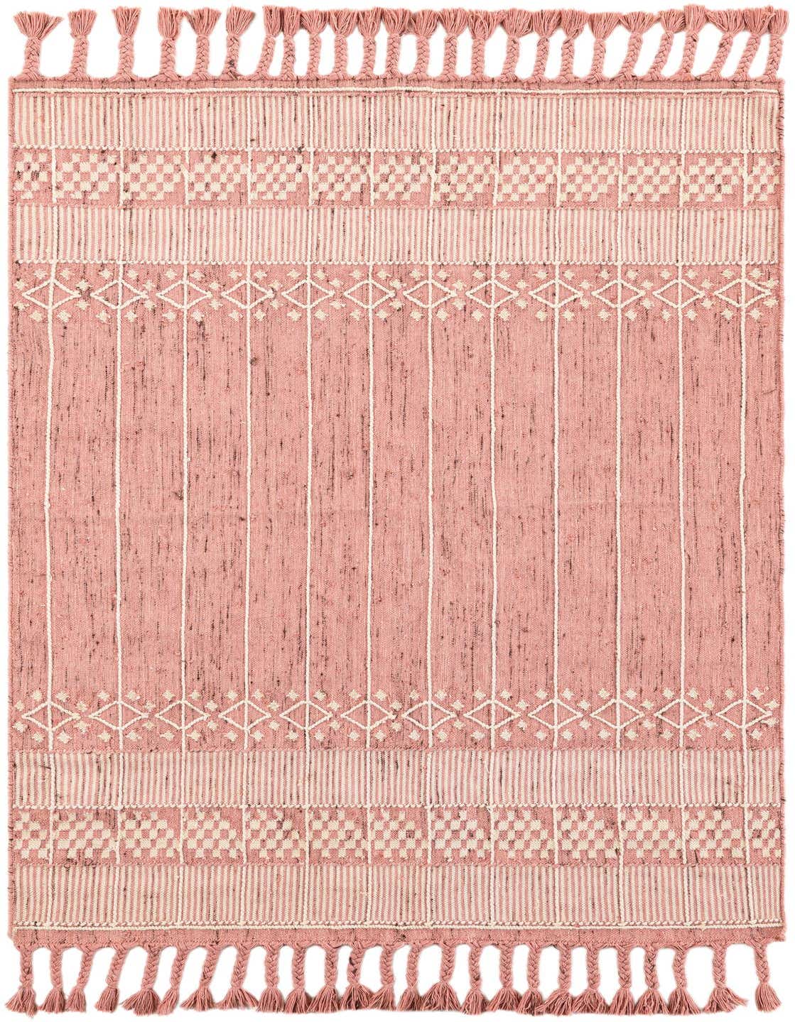 5' 1 x 8' Easy-Clean Eco Bohemian Indoor / Outdoor Rug