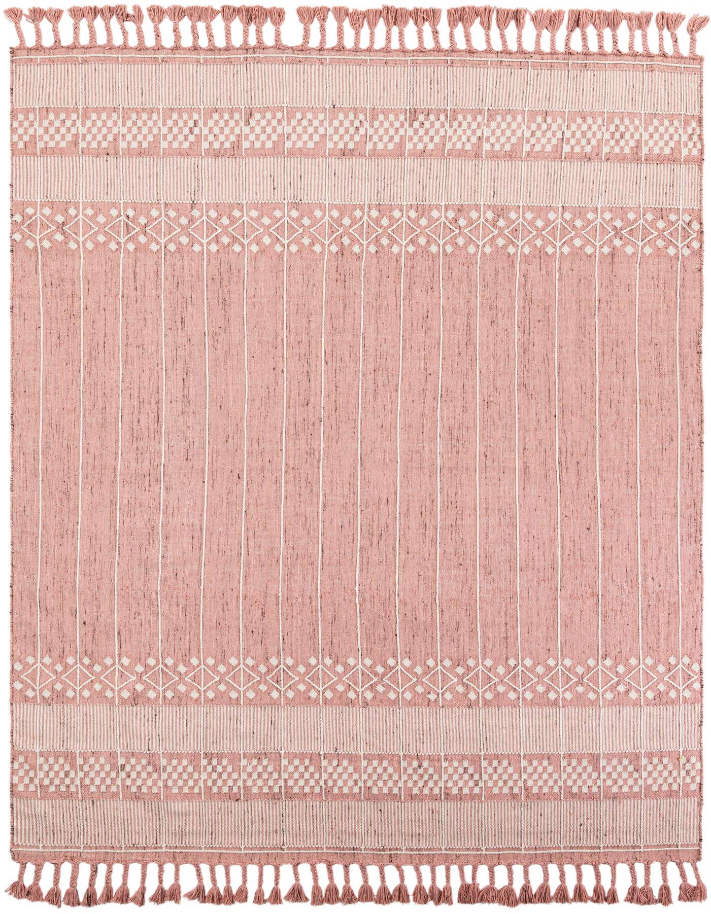 9' x 12' Easy-Clean Eco Bohemian Indoor / Outdoor Rug