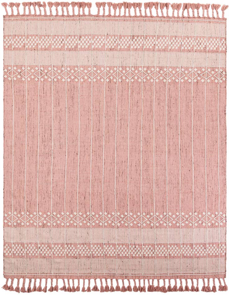 Detail image of 9' x 12' Easy-Clean Eco Bohemian Indoor / Outdoor Rug