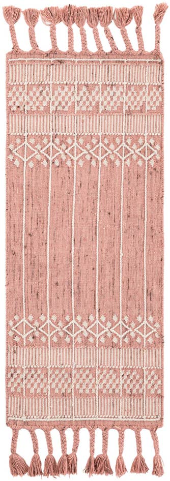 Detail image of 2' 2 x 5' 1 Easy-Clean Eco Bohemian Indoor / Outdoor Runner Rug